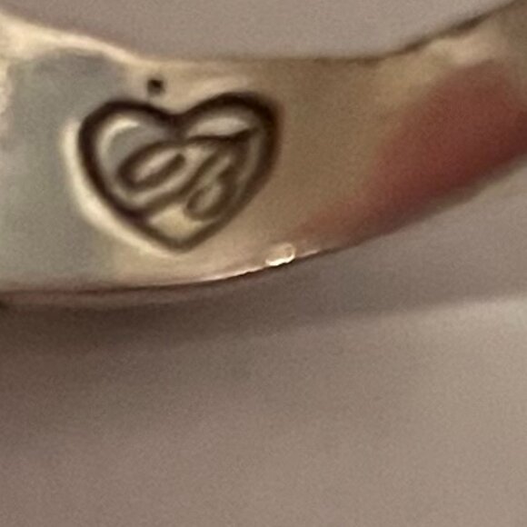 Brighton Tapered Band Ring in Gold and Silver - Picture 3 of 5